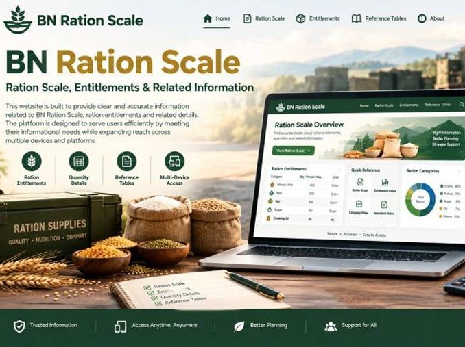 BN Ration Scale information interface preview